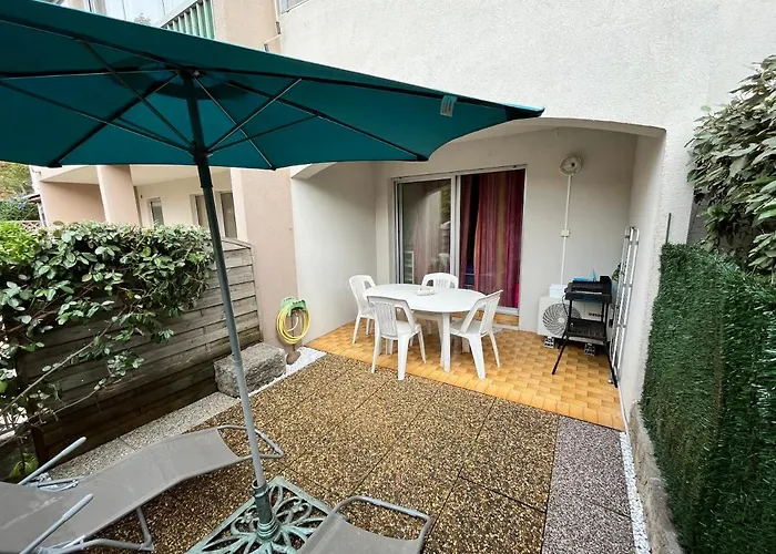 Studio Climatise Avec Jardin Et Plage A 250M